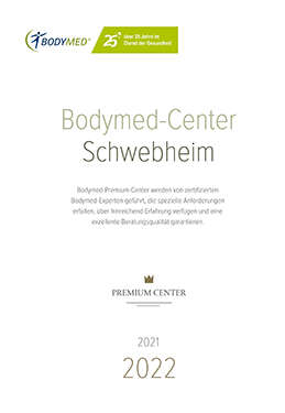 Die Stern-Apotheke-Schwebheim ist ausgezeichnet als zertifizierter Bodymed-Premium-Center 