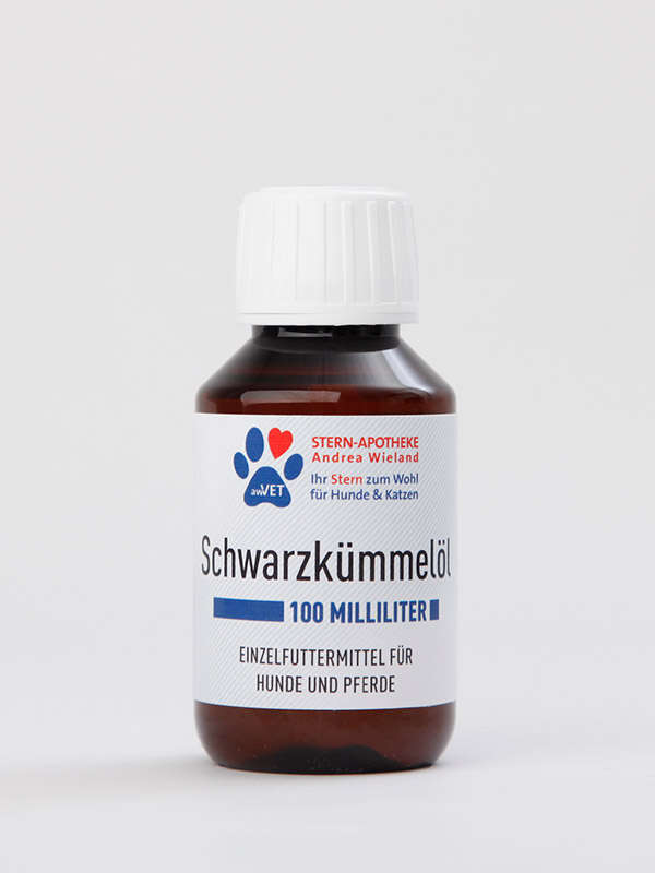 Andrea Wieland Eigenmarke Tier-Produkt Schwarzkümmelöl