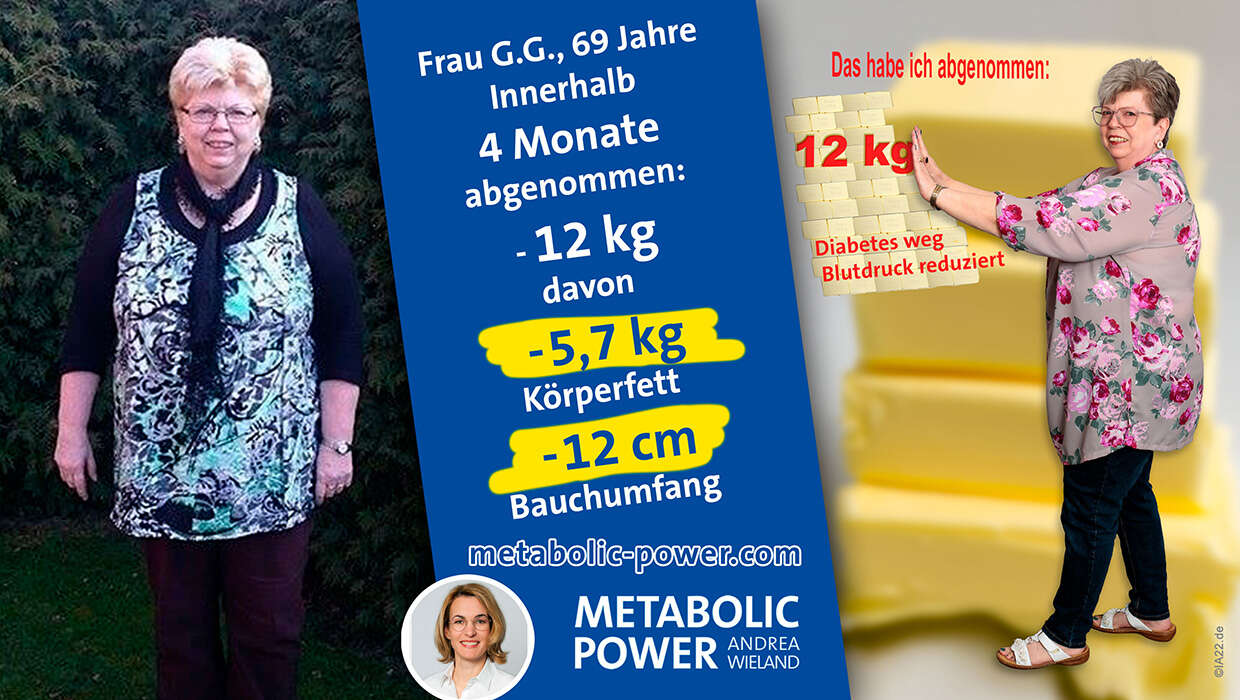 G-G_96-3er-Balken-blau_08-2025 Frau T.V., 33 Jahre in 2 Monaten: - 13 kg, davon 5,5 kg Körperfett